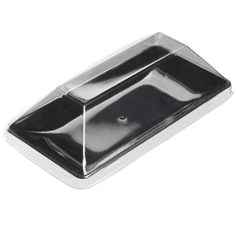 SALIÈRE ET POIVRIÈRE CRÉOLE TRANSPARENT SOLIA (VENDU PAR 300)