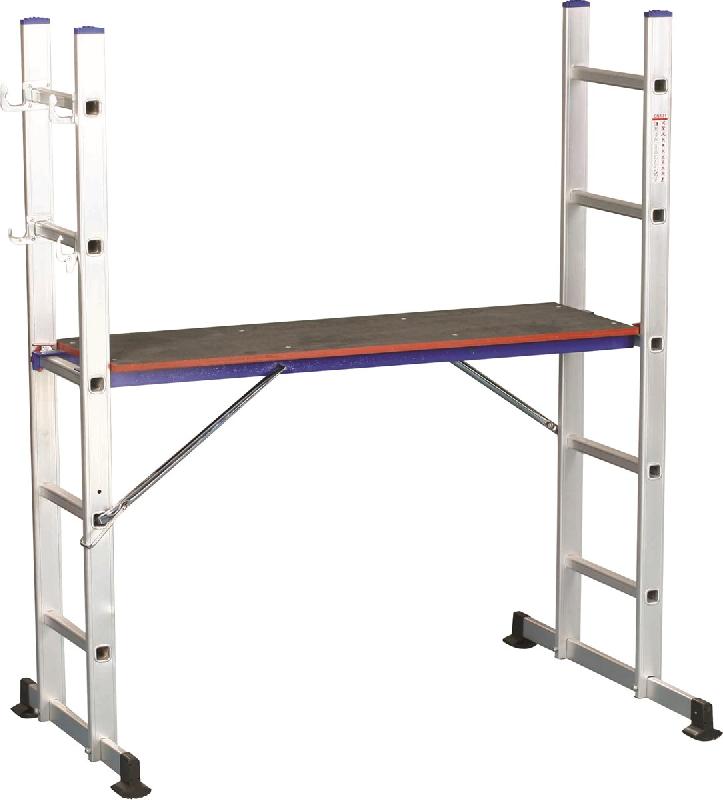SODISE - Échafaudage plateforme bois en aluminium 150 kg - Réf. 14877 - TOPCAR_0