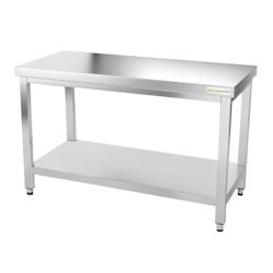 Table de travail en inox 1400 x 600 mm PREMIUM / GOLDINOX - gris 3701770802760_0
