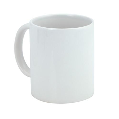 Tasse sublimation publicitaire en céramique Bornel - 350 ml - Présentation individuelle_0