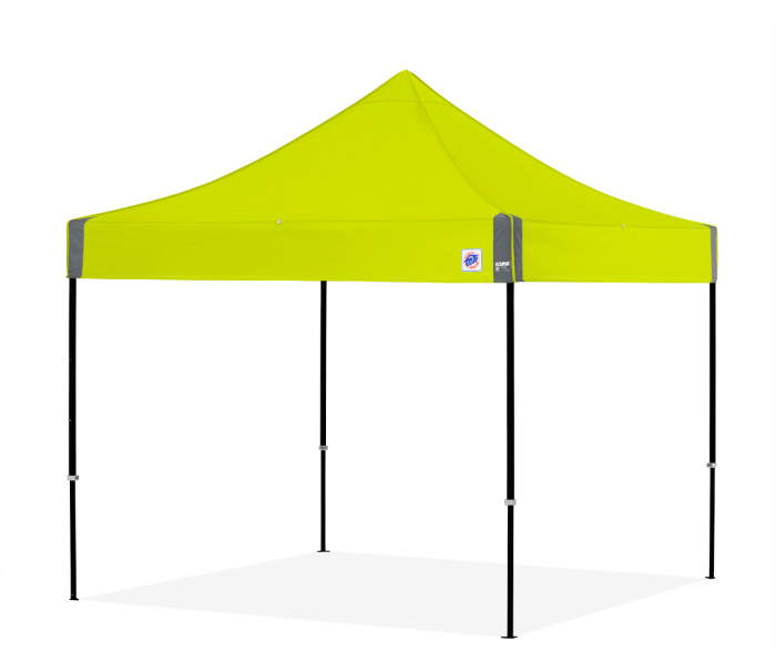 Tente publicitaire pliante E-Z UP Eclipse 3x3m - facile à installer pour expositions et salons_0