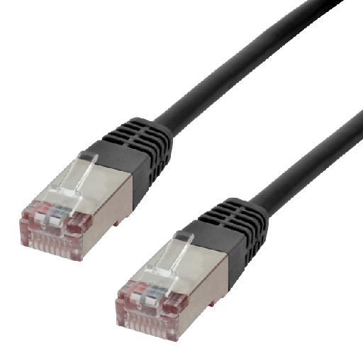 Câble réseau MCL FTP5E-0.15M/N - 0,15 m - Cat5e F/UTP (FTP) - Connecteurs RJ-45 - Noir_0