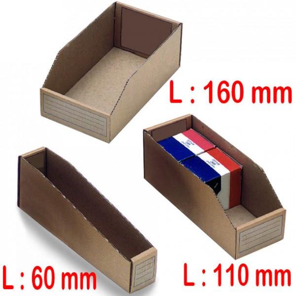 Bac de rangement en carton standard - Capacité 1,5 litres - Rolléco_0