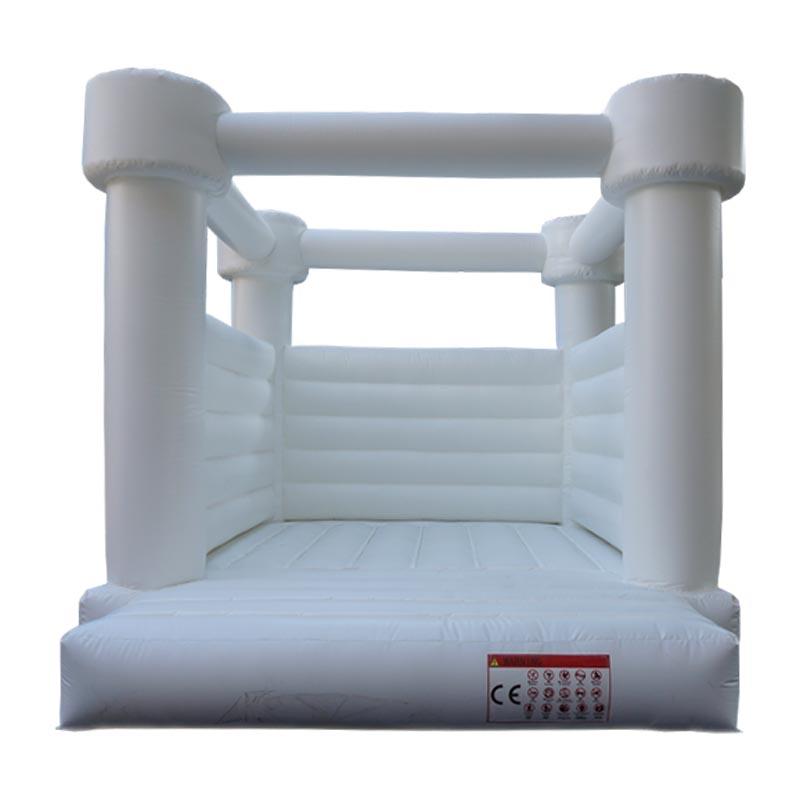 Château gonflable de mariage tours cylindriques - 4x3x2,5m - BNC39-LI_0