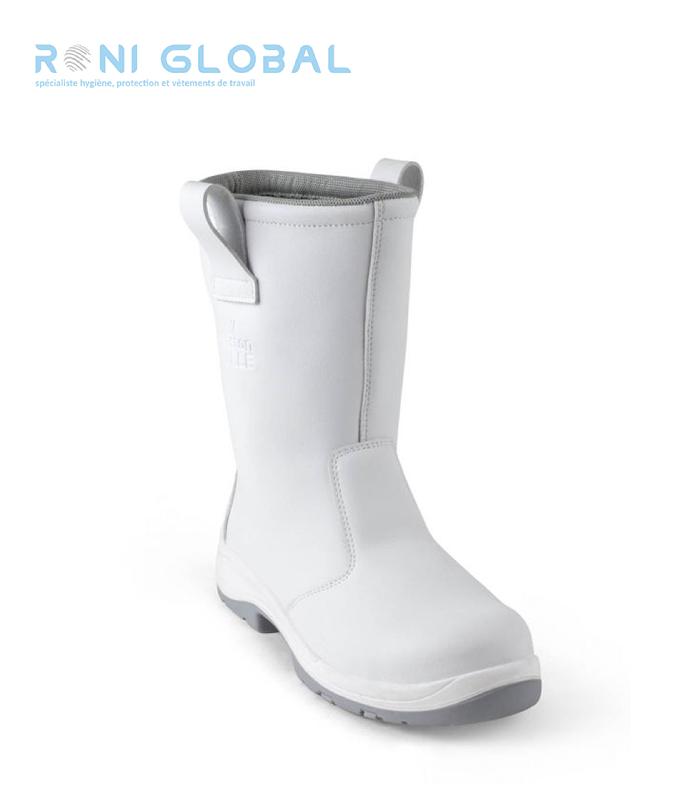 Botte de sécurité en microfibre lavable S2 SRC - Cleanboot Gaston Mille - hygiène/agro/restauration_0