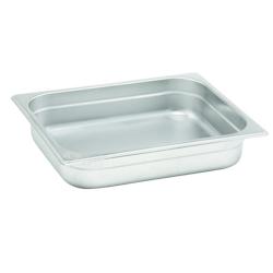 DBMARK - GNP23150 - Bac GN 2/3 en acier inoxydable - 32,5 x 35,4 cm - Profondeur 15 cm - 13,3 Litres - Vente à l'unité - gris inox GNP23150_0