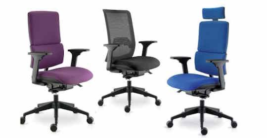 Fauteuil de bureau ergonomique et dynamique adapté à toutes les positions, pour toutes les morphologies - WI-MAX_0