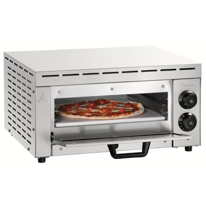 Four à pizza ST340 - Bartscher - Compact, 1,5 kW, pierre réfractaire, jusqu'à 250 °C_0