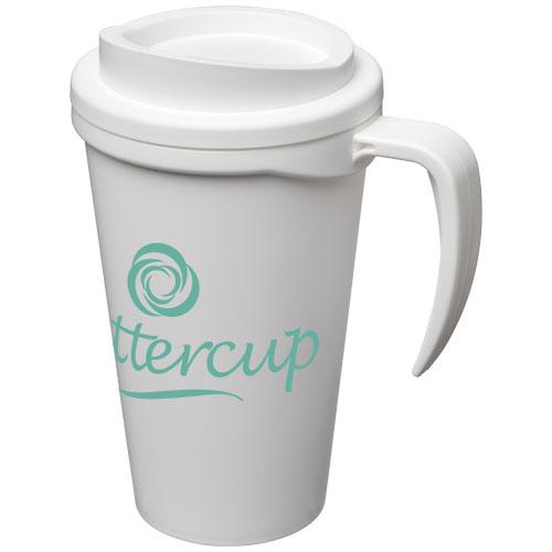 Mug isolant Americano® Grande 350 ml - double paroi, couvercle à visser et poignée intégrée_0