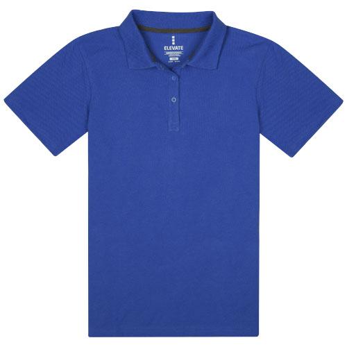 Polo manches courtes femme Primus 38097441 - maille piquée 100% coton - col et poignets en tricot plat_0