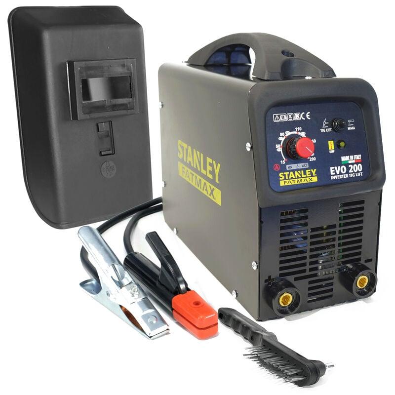 Poste à Souder Inverter MMA Stanley Fatmax King 160 - Professionnel 160A, électrodes 1.6 à 4 Mm | Garantie 2 Ans, Livré Avec Masque Et Câbles - 10