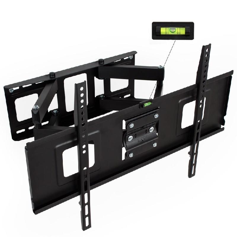 Support mural TV fixe et inclinable - Compatible LCD/Plasma 32-65