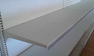 Tablette de gondole - Longueur 500 à 1330 mm - Profondeur 200 à 1200 mm - Fabrication française_0