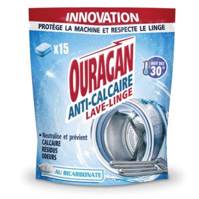 Tablettes anticalcaire Ouragan lave-linge, sachet de 15_0