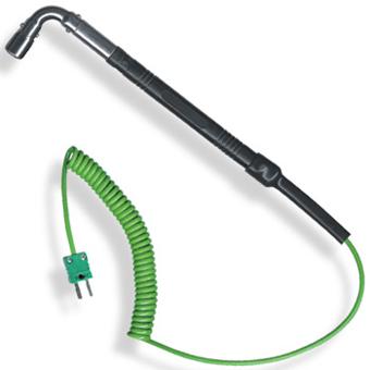 Thermocouple K coudé de surface - mesure de température rapide jusqu'à 800°C_0