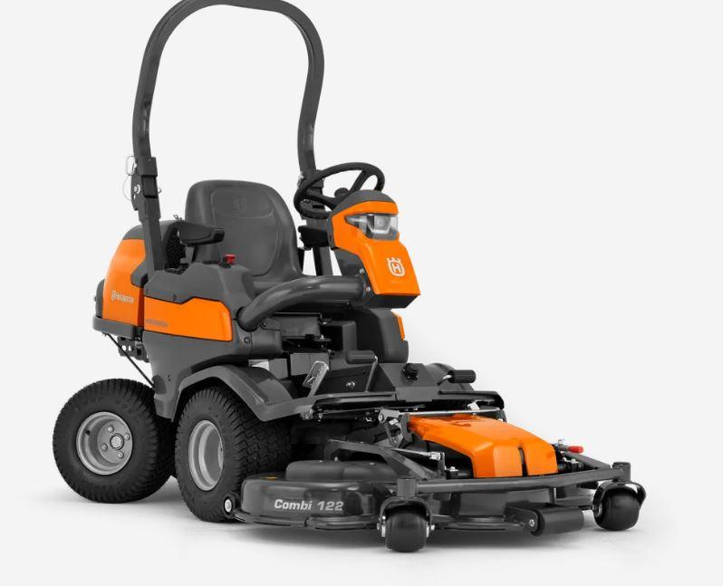 Tondeuse autoportée professionnelles à coupe frontale, compacte et polyvalente avec direction articulée - Husqvarna P 524X EFI_0