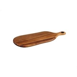 Bjorn Planche à découper en bois d'acacia FREJA - 41 x 16cm - marron 3701488307304_0