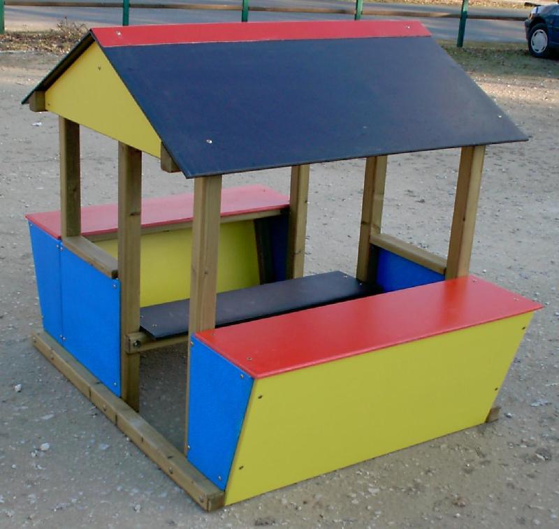 Cabane auberge - cabane de jeu pour enfants de 2 à 7 ans_0