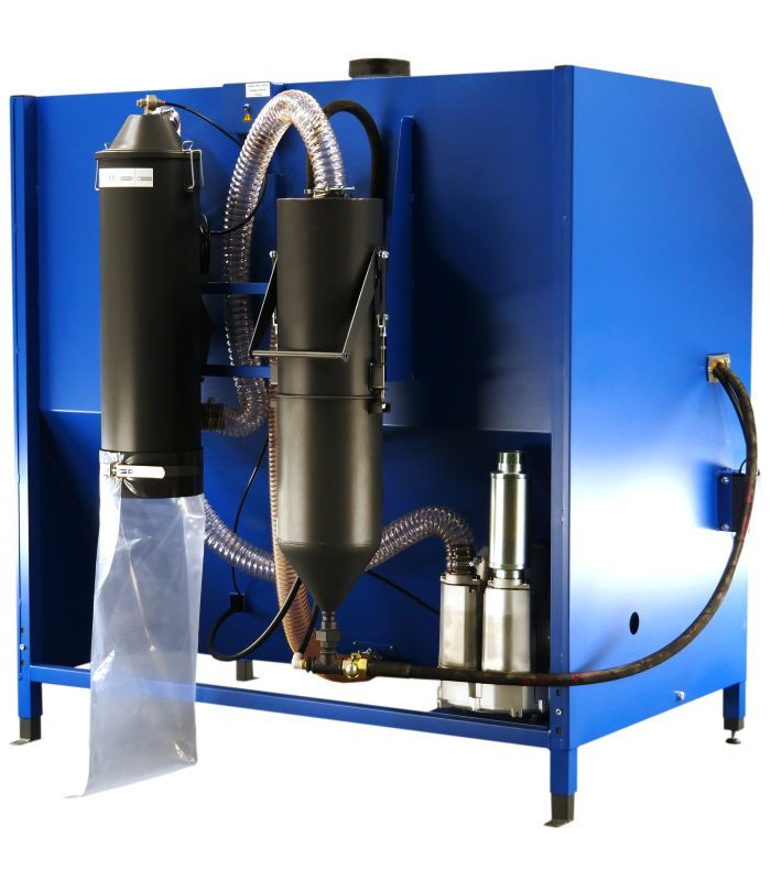 Cabine de sablage à surpression PS 1500 - Gamme PRO - ARENA - Dimensions 1500x900x700 mm - Pression réglable 0-8 bars_1