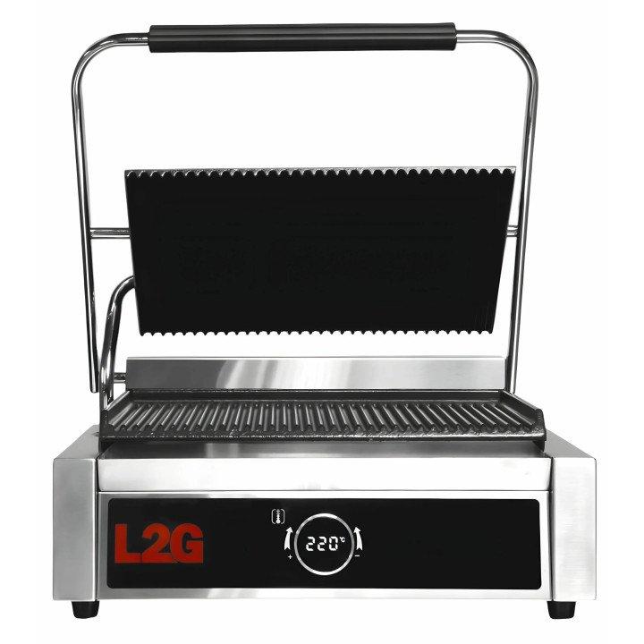 Grill Panini digital – Plaques rainurées céramique - L2G, 2200W, 220V - MONO_0