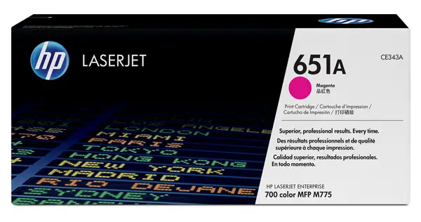 HP 651A toner LaserJet magenta authentique_0