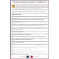 Kit pavoisement école n°3 - drapeau tricolore et devise républicaine - panneaux PVC 40x60 cm_0
