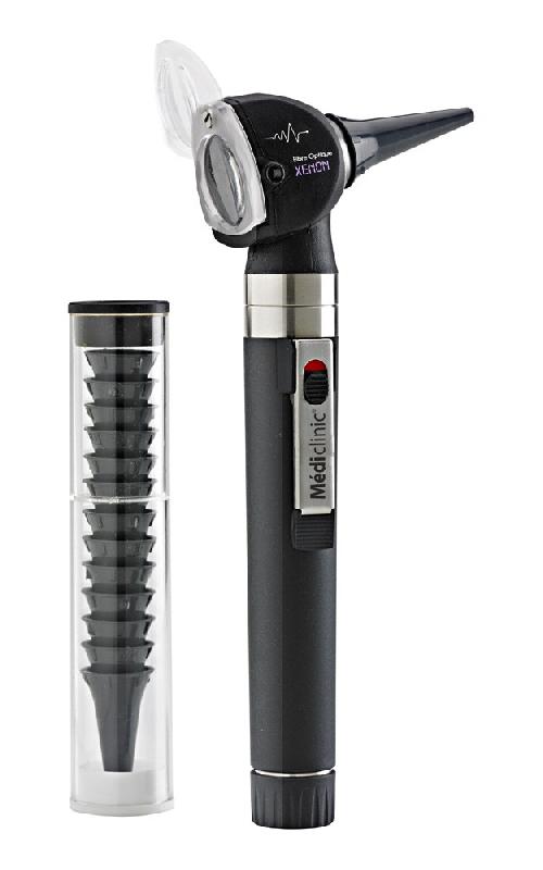 OTOSCOPE XENON FIBRE OPTIQUE AVEC HOUSSE MEDICLINIC