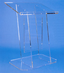 Pupitre de conférence en plexiglas - modèle Prestige - stable et robuste_0