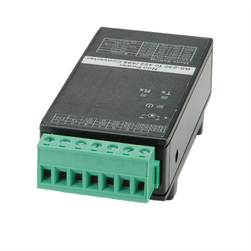 ROLINE Convertisseur RS232 vers RS422/485 pour rail DIN auto-alimenté_0