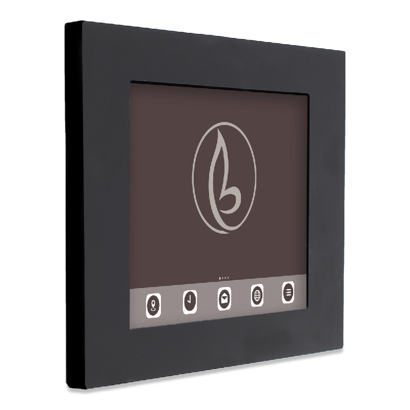 Support mural Piatto pour iPad 10.9 & 11 pouces - noir - Bravour®_0