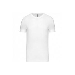 T-shirt col rond manches courtes homme (blanc) référence: ix130454_0
