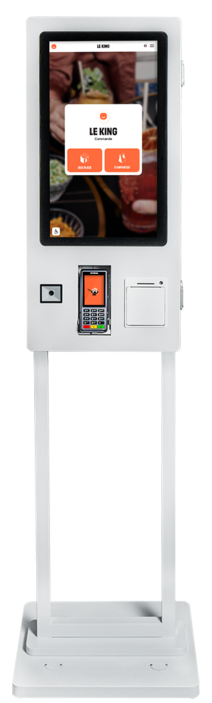 Borne de commande interactive sur pied 24