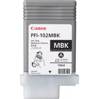 Canon PFI-102MBK cartouche d'encre Original Noir mat_0