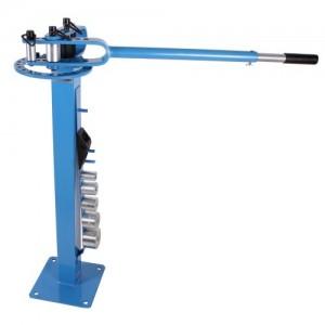 Cintreuse plieuse compacte - modèle sur pied pour matériaux plats et ronds - 8 matrices incluses_0