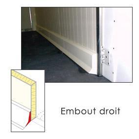 Embout droit pour plinthe polyester beton h200mm_0