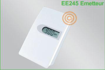 Émetteur radio - mesure d'humidité, température et CO2 - affichage optionnel_0