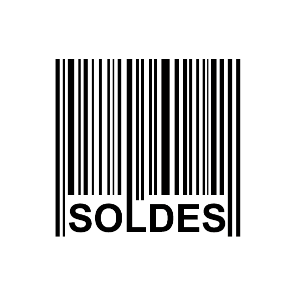Étiquettes codes à barres - stickers personnalisables - de 25 à 58 cm_0