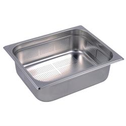 Bac inox perforé GN1/2 Gastro M 100mm - inox GR730_0