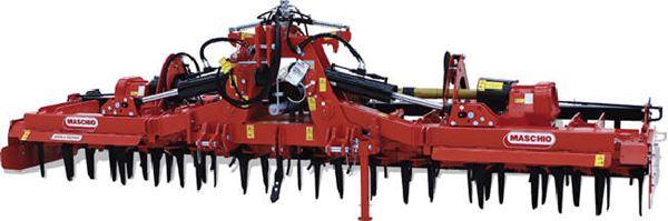 Herse rotative repliable Aquila - Campa avec lamier double caisson et 4 rotors au mètre_0