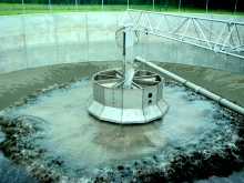 Systeme de lavage de bassins d'orages hydroself central_0