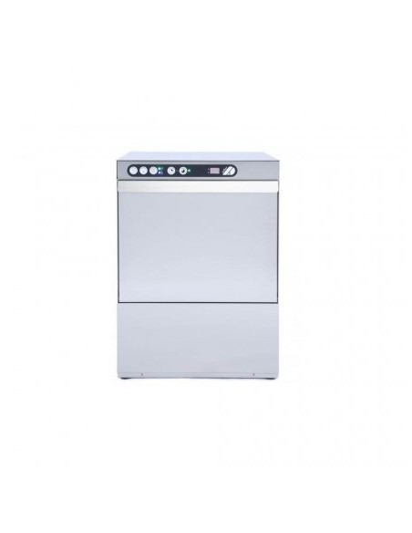 Lave-vaisselle avec adoucisseur - Panier 50x50 - Adler ECO50AD-N/TRI - Acier inoxydable AISI304 - Fabriqué en Italie_0