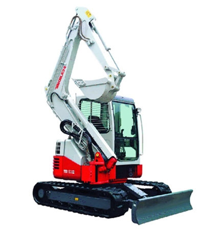 Mini-pelle Takeuchi TB153FR - 5.6 tonnes - 39.2ch - Puissance nominale 28.8KW_0