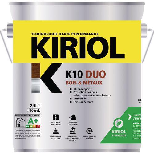 PEINTURE ANTIROUILLE MULTIFONCTIONS - K10 DUO SATIN - 2.5 L