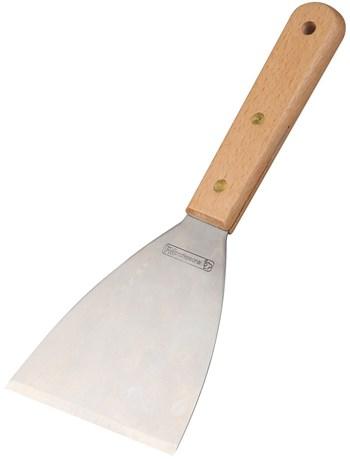 SPATULE INOX POUR PLANCHA 24 CM