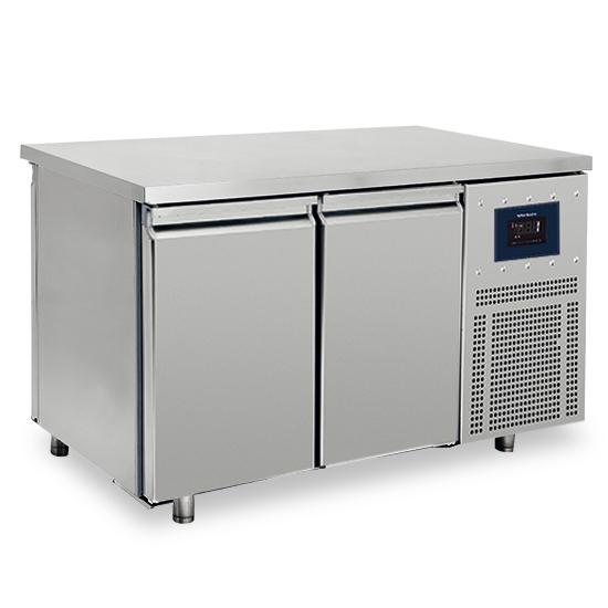 Table réfrigérée traversante avec 2+2 portes gn 1/1 -2°/+8°c wifi - 1400x700x850 mm - BNA0064/FN_0