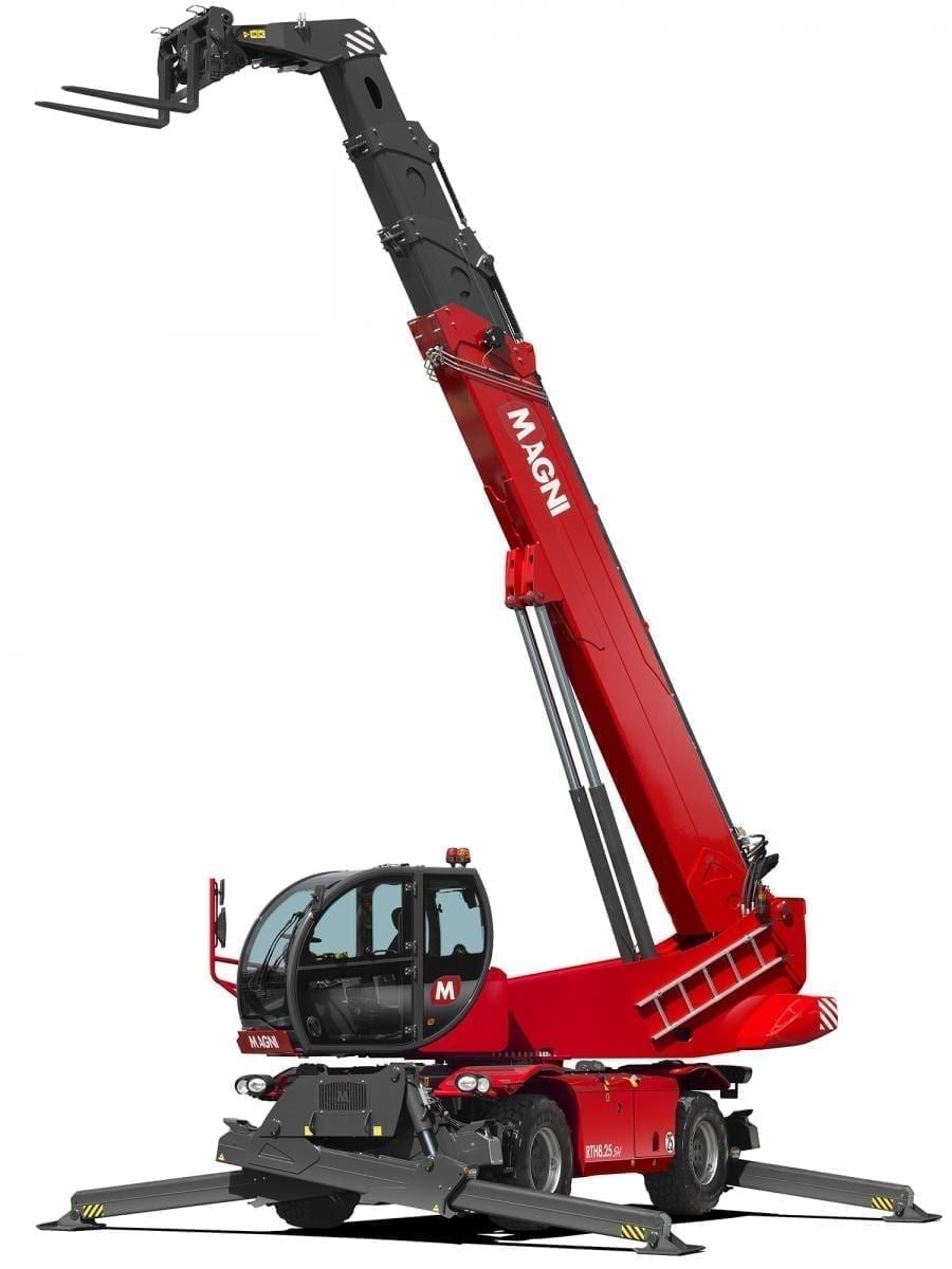 8.25 SH Smart - Chariot télescopique rotatif - Capacité 8 tonnes - 24.90m de hauteur de levage_0
