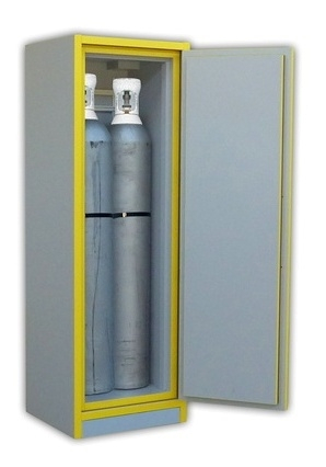 Armoire de sécurité une porte pour bouteilles de gaz 1 à 2 bouteilles  - ABG1P DELAHAYE INDUSTRIES_0