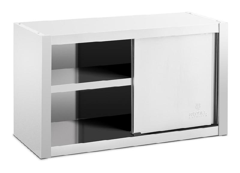 ARMOIRE MURALE EN INOX PORTE COULISSANTE CUISINE MAX. 600 KG 1000 X 450