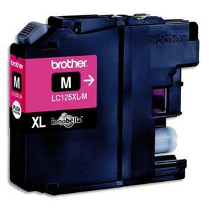 Brother - Cartouche jet d'encre HC Magenta LC125XLM - Compatibilité avec DCP-J et MFC-J séries_0