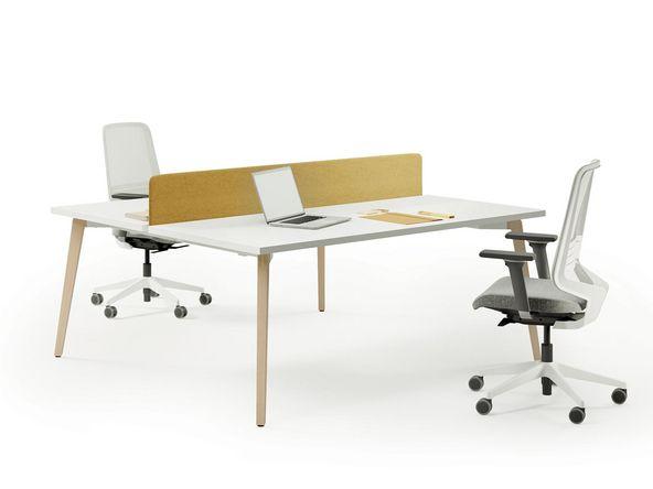 Bureau partagé 2 personnes pieds bois_0